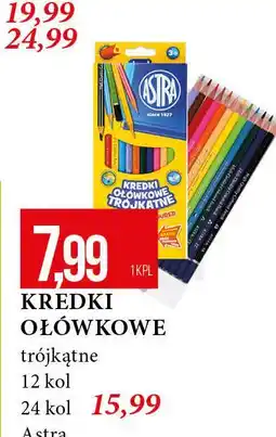 E.Leclerc Kredki ołówkowe trójkątne Astra oferta