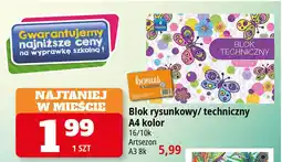 E.Leclerc Blok rysunkowy a3 Nuno oferta