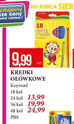 E.Leclerc Kredki ołówkowe Keyroad oferta