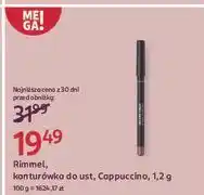 Rossmann Konturówka do ust cappuccino Rimmel Lasting Finish oferta