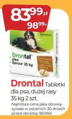 Zoo Karina Drontal Tabletki dla psa, dużej rasy oferta