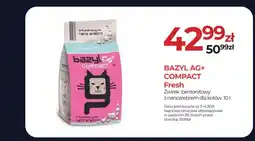 Zoo Karina Bazyl ag+ compact fresh żwirek bentonitowy oferta
