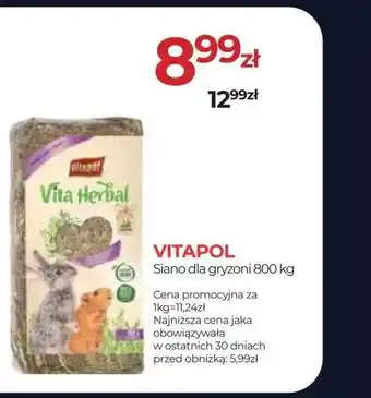 Zoo Karina Vitapol siano dla gryzoni oferta