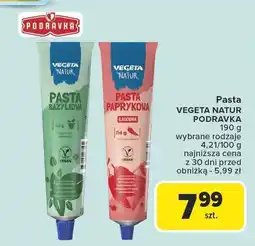Carrefour Pasta bazyliowa Vegeta Natur Podravka oferta