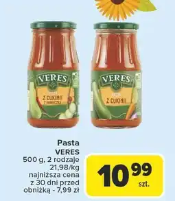 Carrefour Market Pasta z cukinii z papryczką Veres oferta