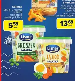 Carrefour Sałatka Lisner groszek oferta