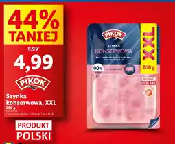 Lidl Szynka konserwowa XXL Pikok oferta