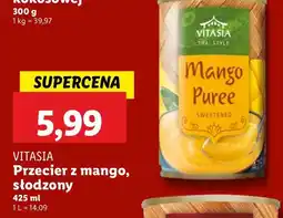 Lidl Przecier z mango słodzony Vitasia oferta