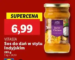 Lidl Sos do dań w stylu indyjskim Vitasia oferta