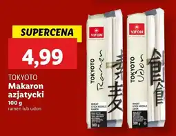 Lidl Makaron azjatycki ramen lub udon Tokyoto oferta