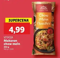 Lidl Makaron chow mein Vitasia oferta