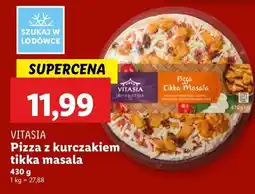 Lidl Pizza z kurczakiem tikka masala Vitasia oferta