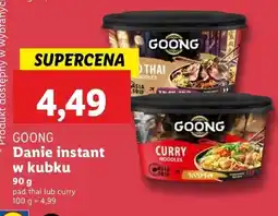 Lidl Danie instant GOONG pad thai/curry oferta