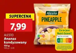 Lidl Ananas Alesto kandyzowany oferta