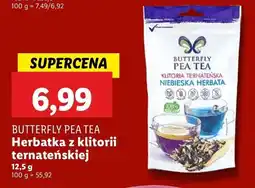 Lidl Herbata Butterfly Pea Tea z klitorii ternateńskiej oferta