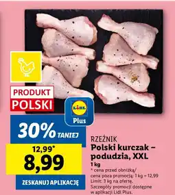 Lidl Polski kurczak podudzia XXL Rzeźnik oferta