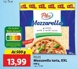 Lidl Ser Mozzarella tarta XXL Pilos oferta