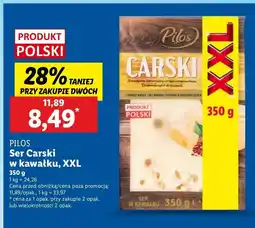 Lidl Ser Carski w kawałku XXL Pilos oferta