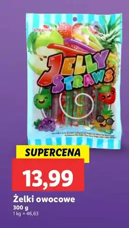 Lidl Żelki owocowe Jelly Straws oferta
