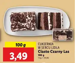 Lidl Ciasto Czarny Las Cukiernia w sercu Lidla oferta