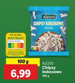 Lidl Chipsy kokosowe Alesto oferta