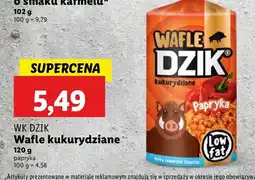 Lidl Wafle kukurydziane WK DZIK oferta
