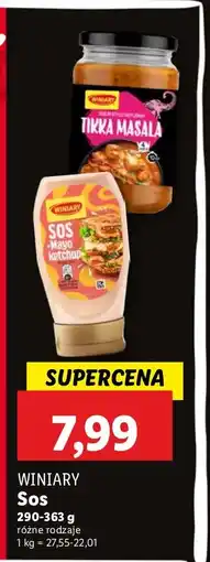 Lidl Sos Winiary oferta