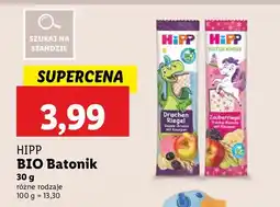 Lidl Batonik HiPP BIO oferta