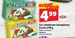 Topaz Ser sałatkowo-kanapkowy Favita Mlekovita oferta