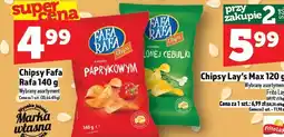 Topaz Chipsy Fafa Rafa paprykowe oferta