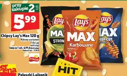 Topaz Chipsy Lay's Max 120g oferta