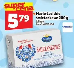 Topaz Masło łosickie śmietankowe Łosickie oferta