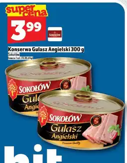 Topaz Konserwa gulasz angielski Sokołów oferta
