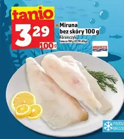 Topaz Ryba miruna bez skóry Abramczyk oferta
