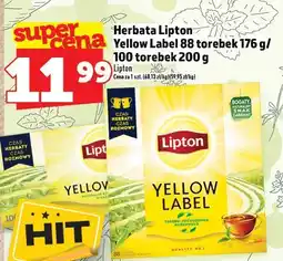 Topaz Herbata Lipton Yellow Label oferta