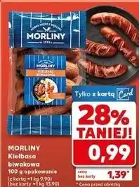 Kaufland Kiełbasa biwakowa Morliny oferta