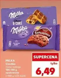 Kaufland Ciastka kakaowe Milka Sensations oferta