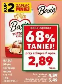 Kaufland Mąka tortowa extra Basia oferta