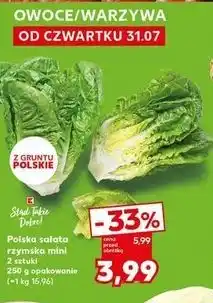 Kaufland Sałata rzymska mini K-Classic Stąd Takie Dobre! oferta