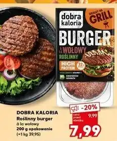 Kaufland Burger wołowy Dobra Kaloria oferta