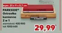 Kaufland Ostrzałka kamienna 2w1 Parkside oferta