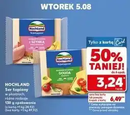Kaufland Ser topiony gouda Hochland oferta