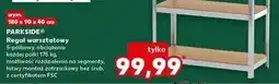 Kaufland Regał 5 półek 90 x 180 40 cm Parkside oferta