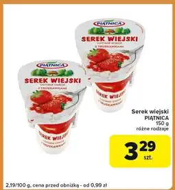 Carrefour Express Serek wiejski Piątnica z truskawkami oferta