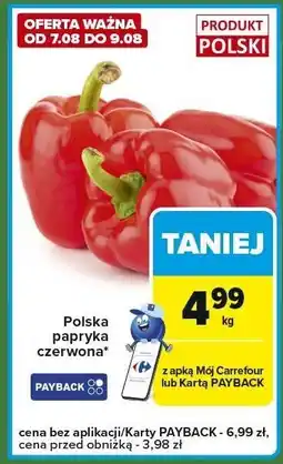 Carrefour Express Papryka czerwona Polska Carrefour Express oferta