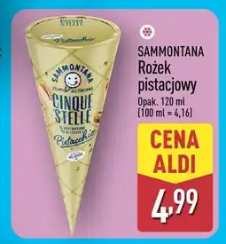 ALDI Lody Rożek pistacjowy Sammontana oferta