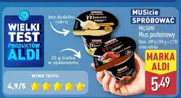 ALDI Mus proteinowy MILSANI oferta