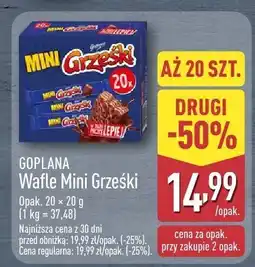 ALDI Wafle Mini Grześki GOPLANA oferta