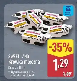 ALDI Krówka mleczna SWEET LAND oferta