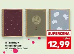 Kaufland INTERDRUK Kołozeszyt A5 oferta